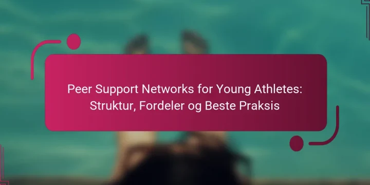 Peer Support Networks for Young Athletes: Struktur, Fordeler og Beste Praksis